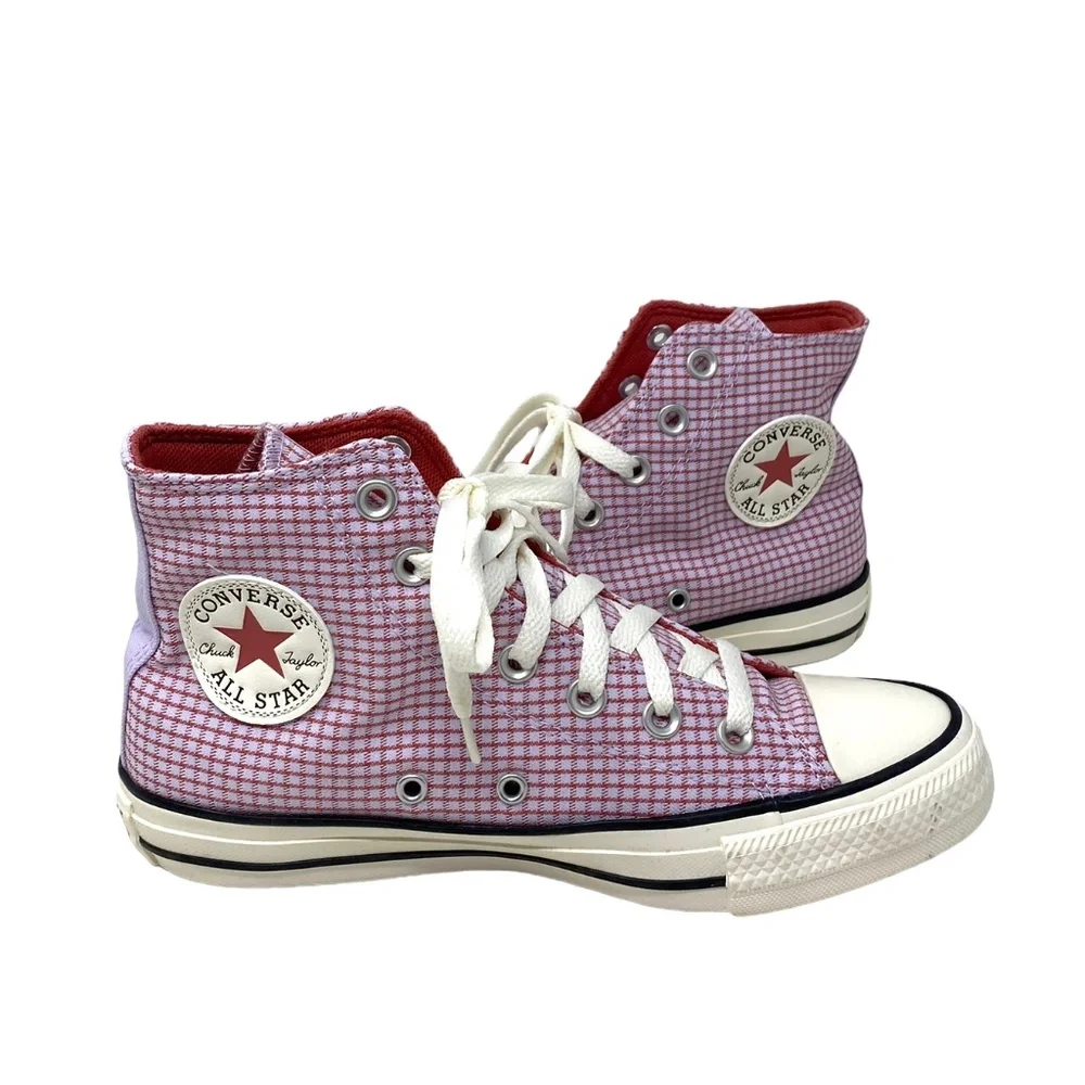 Converse Chuck Taylor High Top Canvas Violet Women's Size Sneakers A05129F - Picture 3 of 9